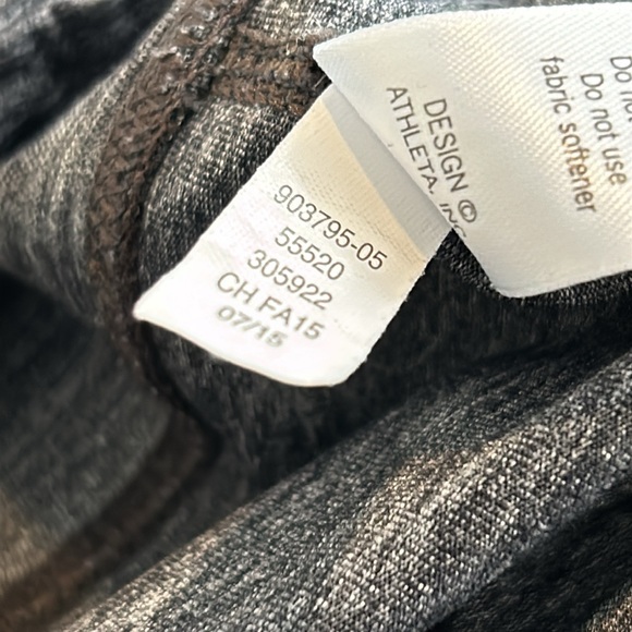 Athleta Revelation Pant Grey Space Dye Size Small - Picture 8 of 8